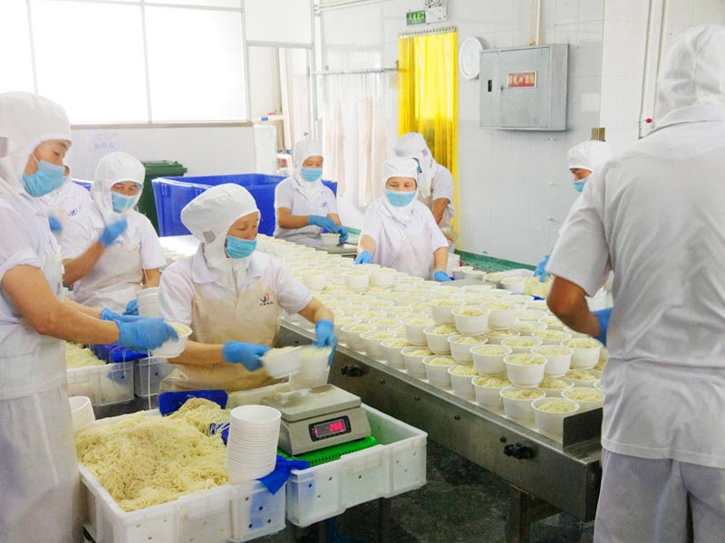 Food packing area