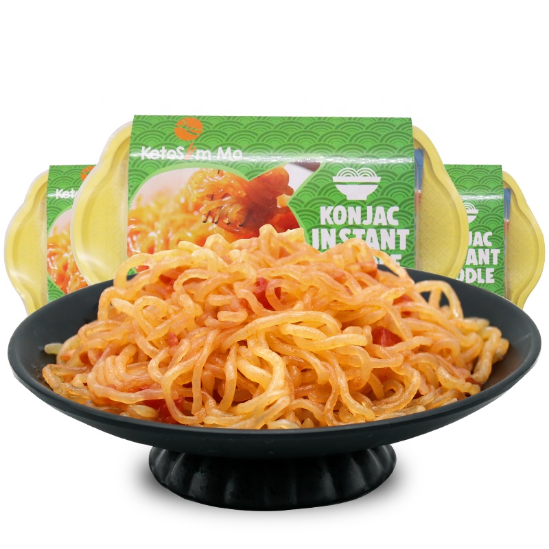 o calorie noodles konjac instant noodle tomato flavor